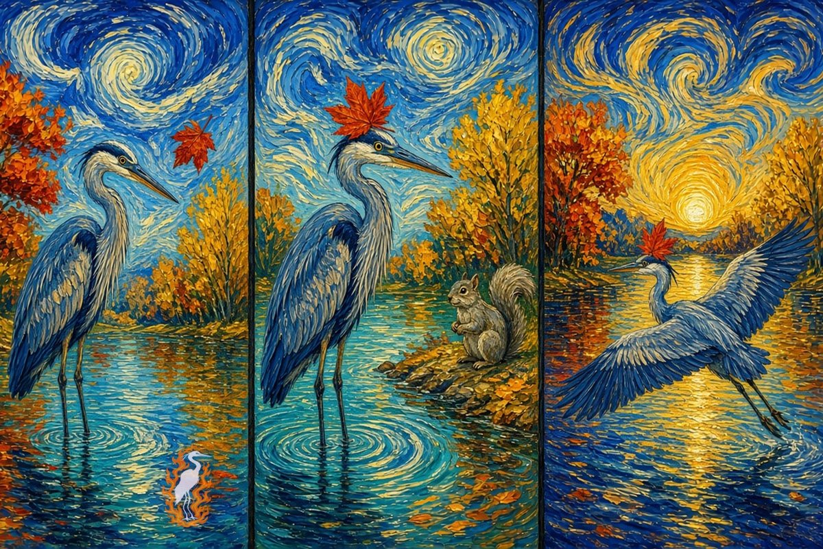 The Heron's Leaf Hat