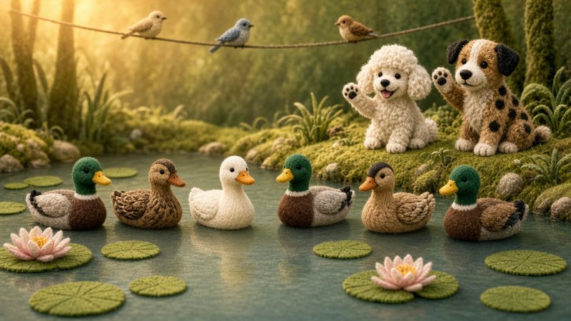 The Duck Pond Welcome, scene 2