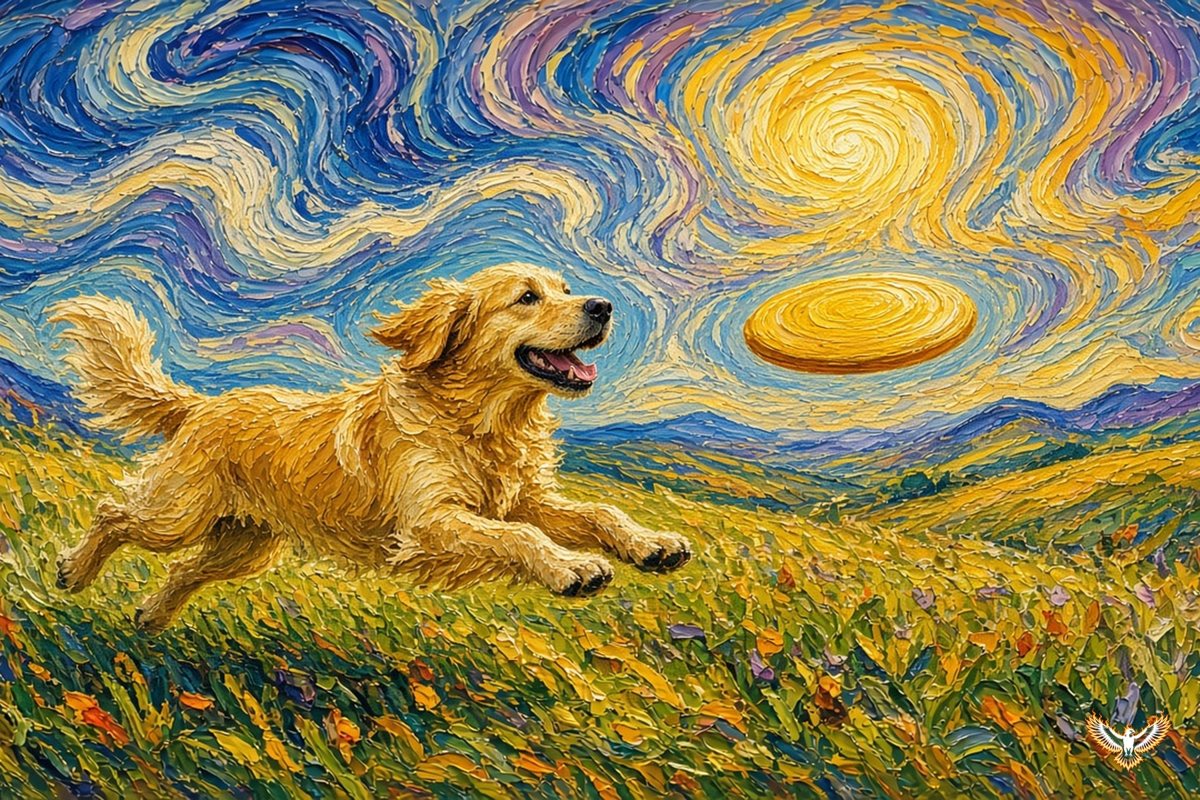 Golden Frisbee